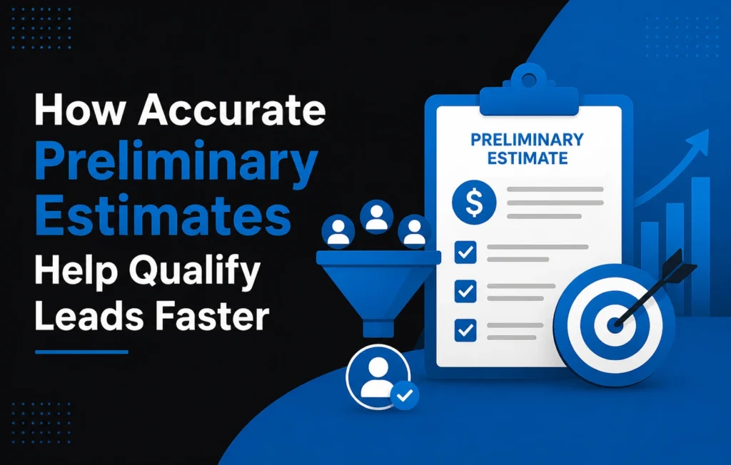 How Accurate Preliminary Estimates Help Qualify Leads Faster?