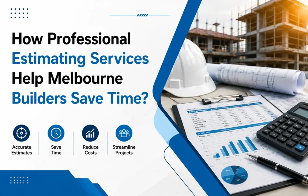 How Professional Estimating Services Help Melbourne Builders Save Time?