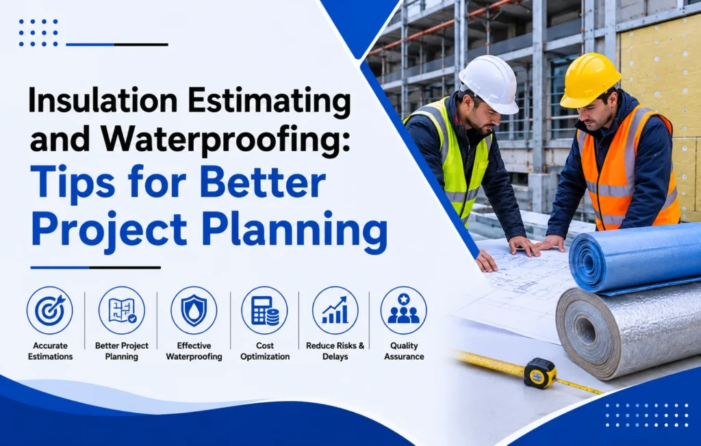 Insulation Estimating and Waterproofing: Tips for Better Project Planning