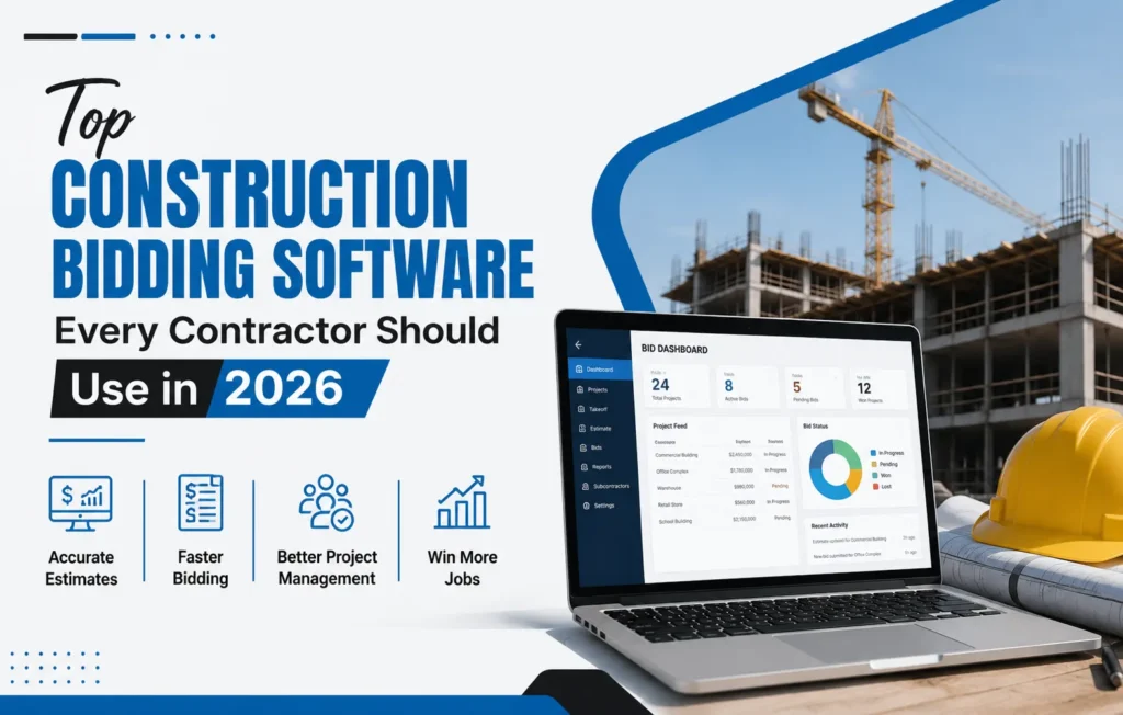 Top Construction Bidding Software Every Contractor Should Use in 2026
