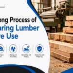 preparing lumber