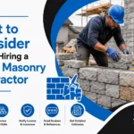 Masonry Contractor