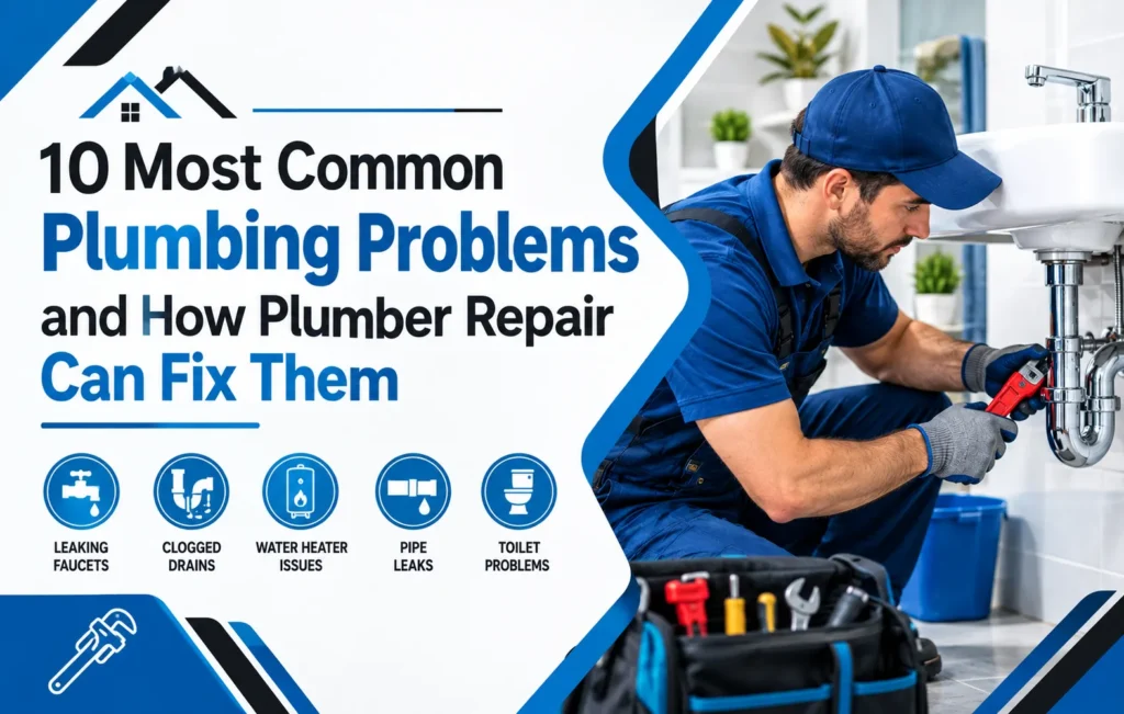 10 Most Common Plumbing Problems and How Plumber Repair Can Fix Them