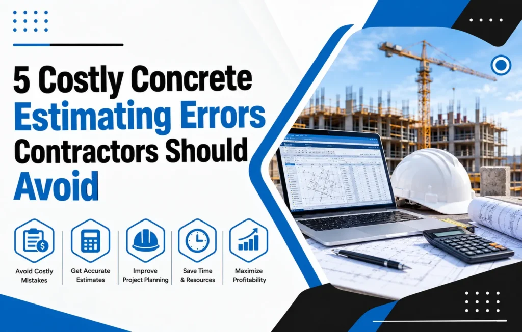 5 Costly Concrete Estimating Errors Contractors Should Avoid