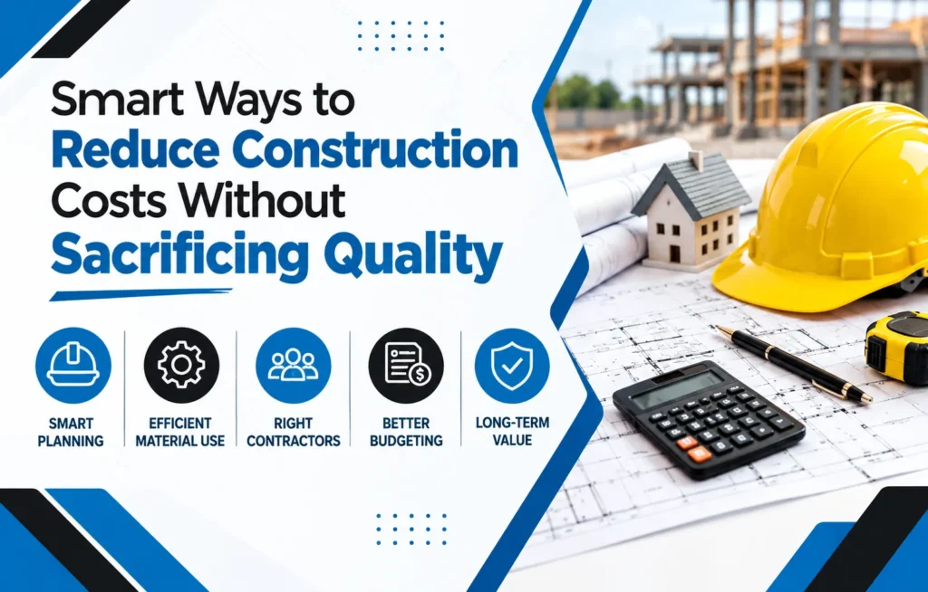 Smart Ways to Reduce Construction Costs Without Sacrificing Quality