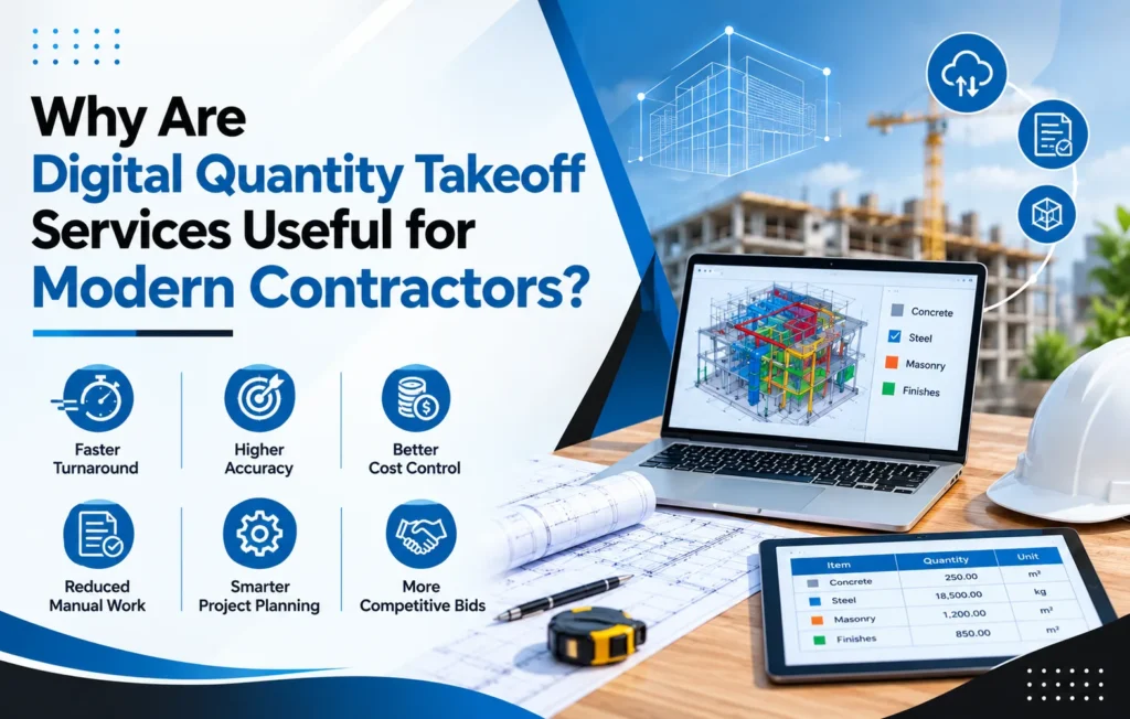 Why Are Digital Quantity Takeoff Services Useful for Modern Contractors?