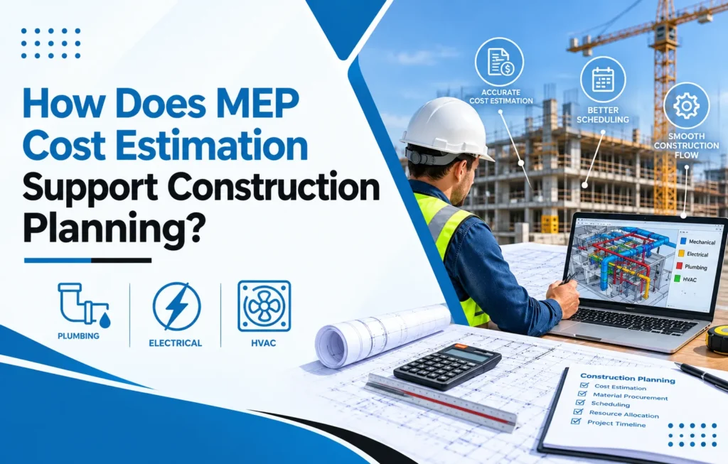 ConstructionEstimateHelp provides accurate MEP cost estimation for mechanical, electrical, and plumbing systems, helping contractors plan materials, labor, budgets, and project expenses with greater confidence and efficiency.